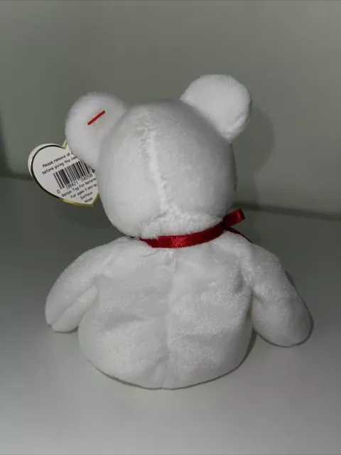 RARE ERRORS TY Beanie Baby Valentino The Bear First Gen 1993 Tag ...