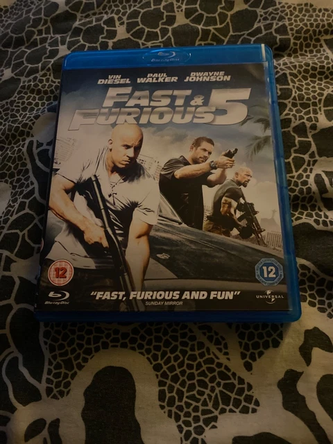 Fast Five Rio FAST AND FURIOUS Five - Rio Heist (Blu-ray, 2013) £2.81 - PicClick UK