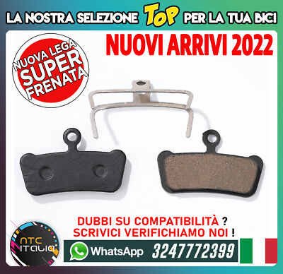 Avid 2 Coppie Pastiglie Freno SRAM RSC/RS/R Avid XO E7 E9 Trail Avid Elixir 7 9 ul... 
