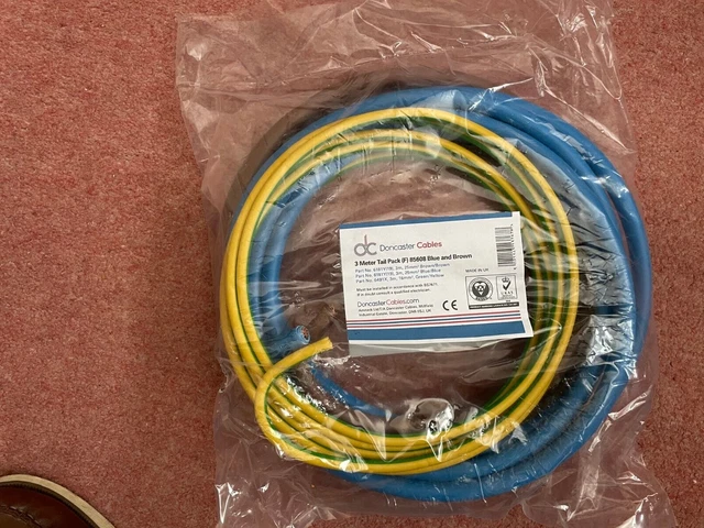 Doncaster Confezione Coda 3 Metri 3M, 25Mm Marrone/Marrone Blu/Blu 3M 16Mm Terra