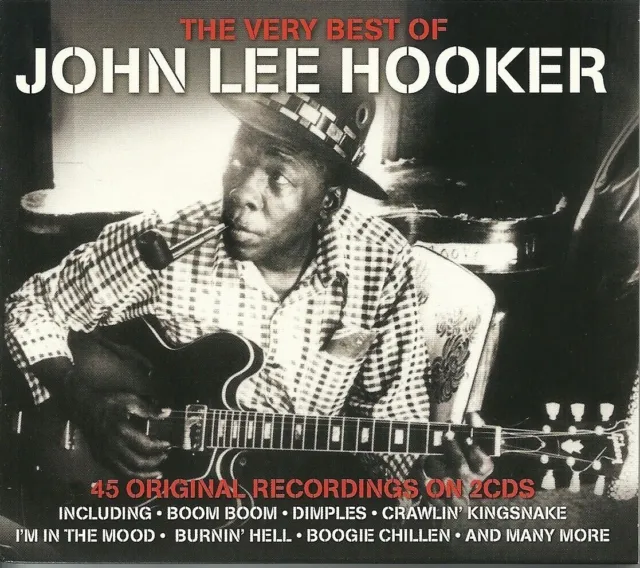 JOHN LEE HOOKER The Very Best Of 2CD BRAND NEW Gatefold Sleeve