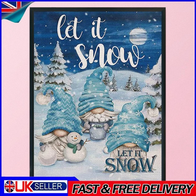Christmas Goblin Full Cross Stitch 11CT Cotton Thread DIY Counted Embroidery Kit