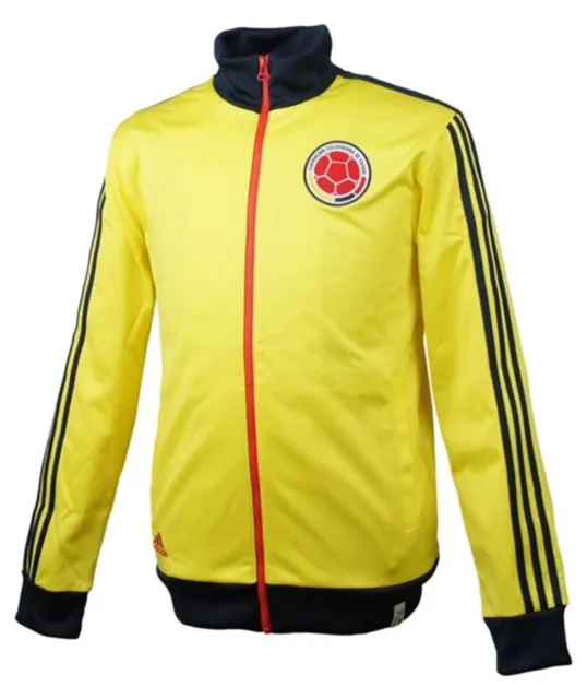 ADIDAS MEN COLOMBIA National Track Top Jackets Yellow Football