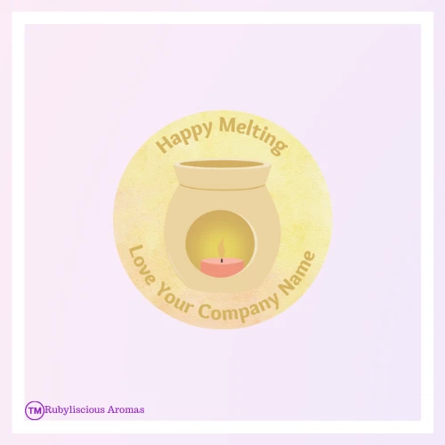 Pegatinas personalizadas Happy Melting - 35 pegatinas - ENVÍO GRATUITO