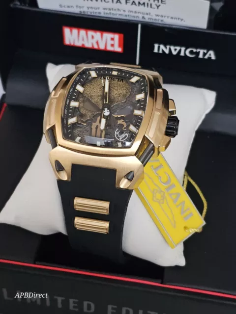 Invicta - Marvel - PUNISHER - Diablo - Limited Edition - Chronograph mens watch