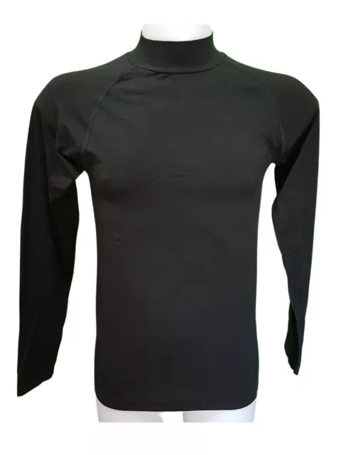 Mico Sport Maglia termica lupetto ML, Uomo - Art. IN1804-007 (Nero)