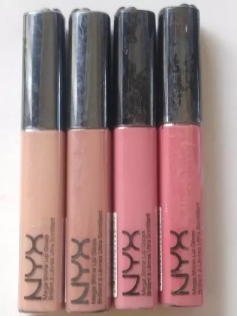 NYX Professional Cosmetics Mega Shine Lip Gloss Sealed Multi Color Shade Choice