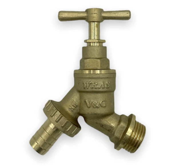 Outside Tap 1/2" Hose Pipe Bibtap Outdoor Garden **