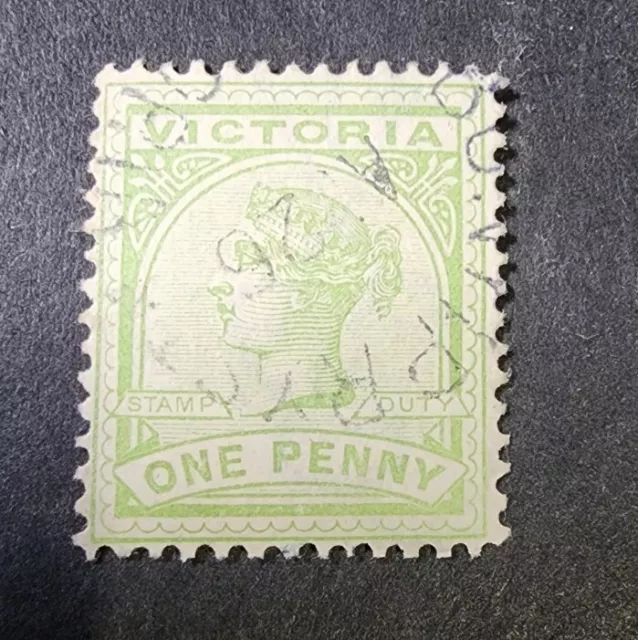 Victoria  1886-97  1d    Used  G3