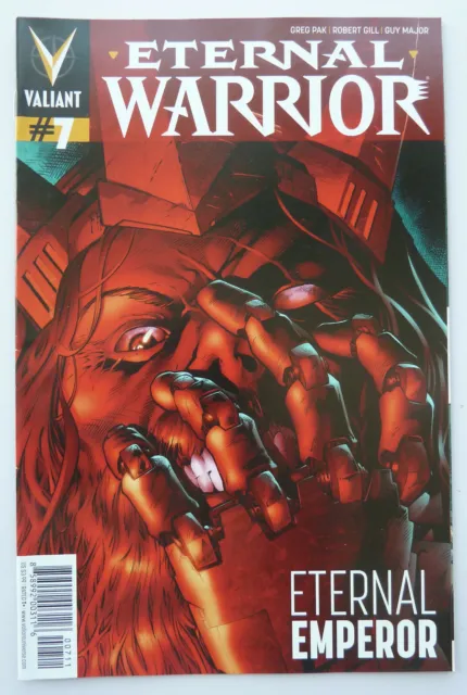 Eternal Warrior #7 - 1st Printing - Valiant Comics -  March 2014 VF- 7.5