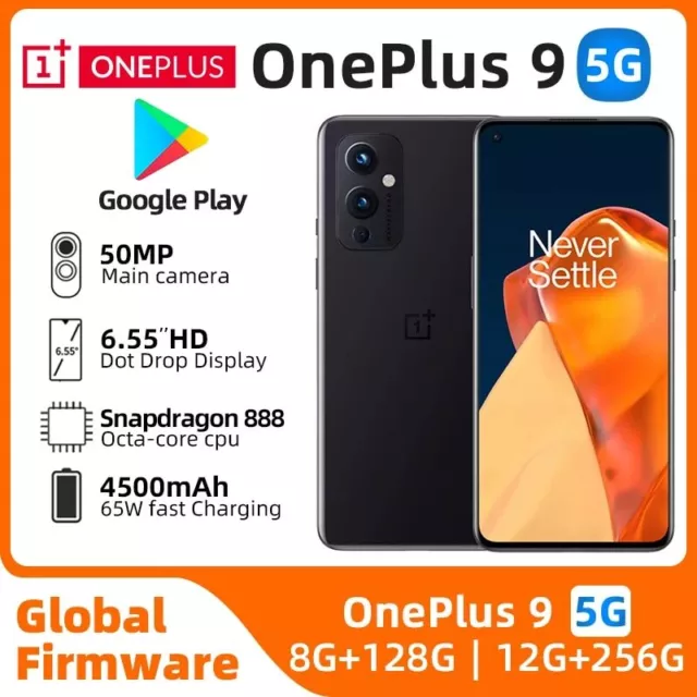 OnePlus 9 (FACTORY UNLOCKED) 6.55 Snapdragon 888 50MP