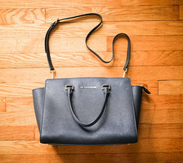 Michael kors selma large brown hotsell