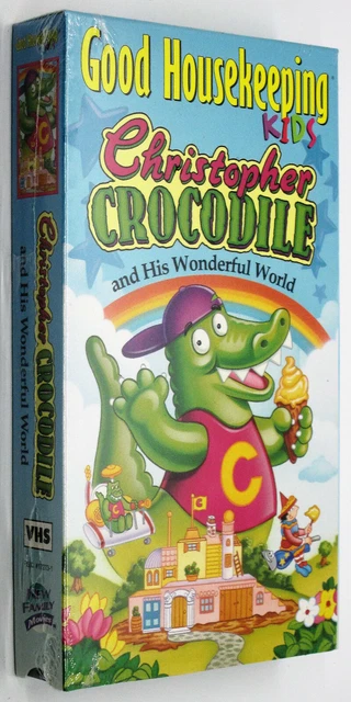 CHRISTOPHER CROCODILE AND HIS WONDERFUL WORLD New VHS Sealed Kids Video christopher-crocodile-and-his-wonderful-world-new-vhs-sealed-kids-video