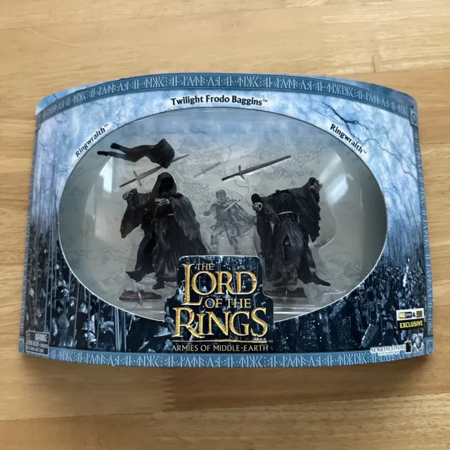 New Sealed - Lord Of The Rings Armies Of Middle-Earth Ringwraiths Figures *READ*