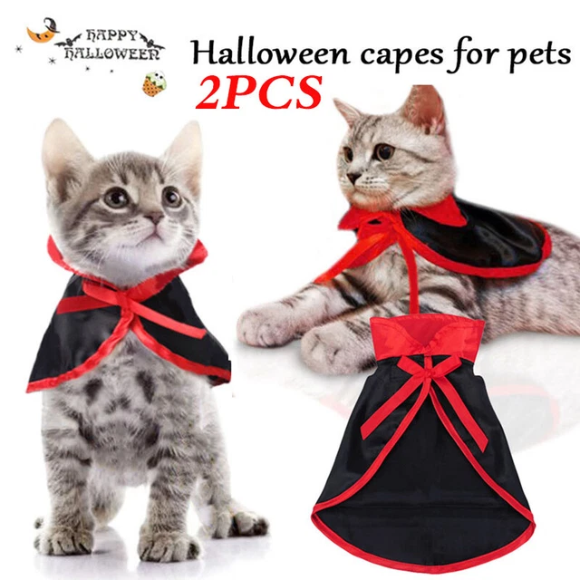 Costumes D'halloween Pour Animaux De Compagnie Cape Pour Chien Et Chat Châle 》