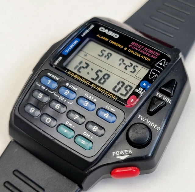 Casio Cmd 40 Wrist Remote Tv Control Watch New Battery, Strap, Instructions  Vgc £150.00 - Picclick Uk