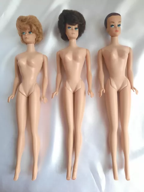 Lotto Barbie Bubblecut E Queen  Mattel Anni 60. COM DIFETTI. #1