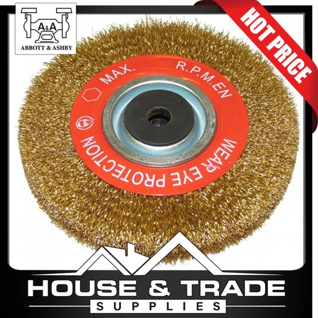 Abbott & Ashby Wheel Wire Crimped 200 x 25MM, 16MM Bore AAWB/200