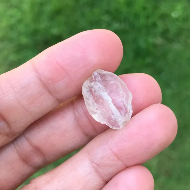 Ancient Pyu Quartz Crystal Beads 13x14mm #Au018