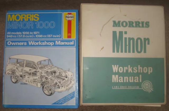 Morris Minor Mm Series 2 & 1000 (1948-65) Factory Workshop Manual +Haynes Manual