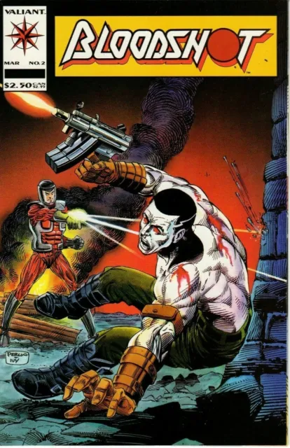 Bloodshot #2 Valiant Comic 1st Print 1993 VF/NM