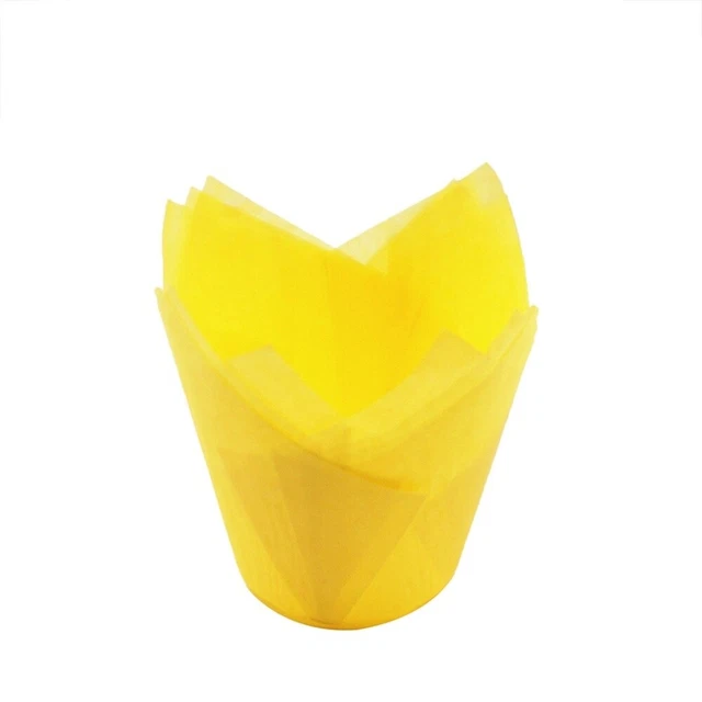 50 pz avvolgitori per cupcake carta per avvolgimento natalizio tulipani fodera matrimonio bambino cottura