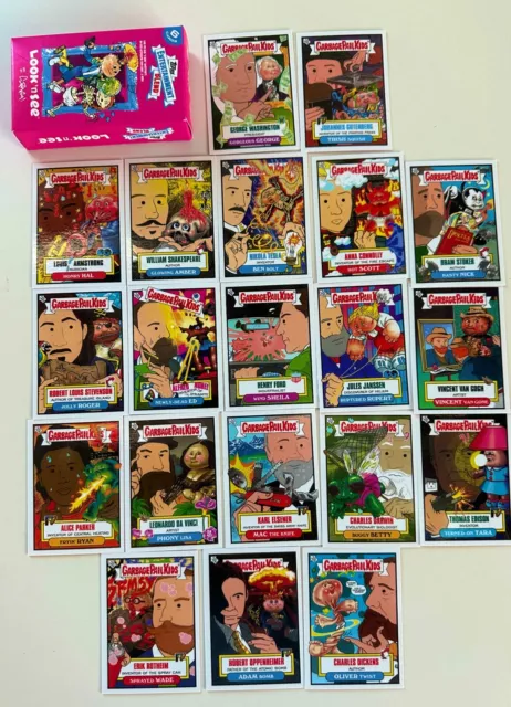 CHEAPEST ON EBAY! COMPLETE SET 2023 Ermsy Garbage Pail Kids Entertainment Blend!