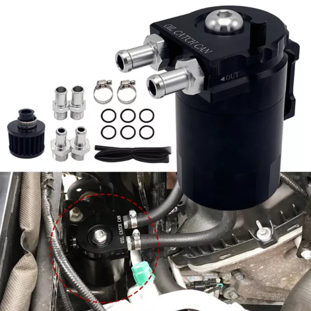 Kit filtro cilindro respiratore valvola olio alluminio sconcertato auto