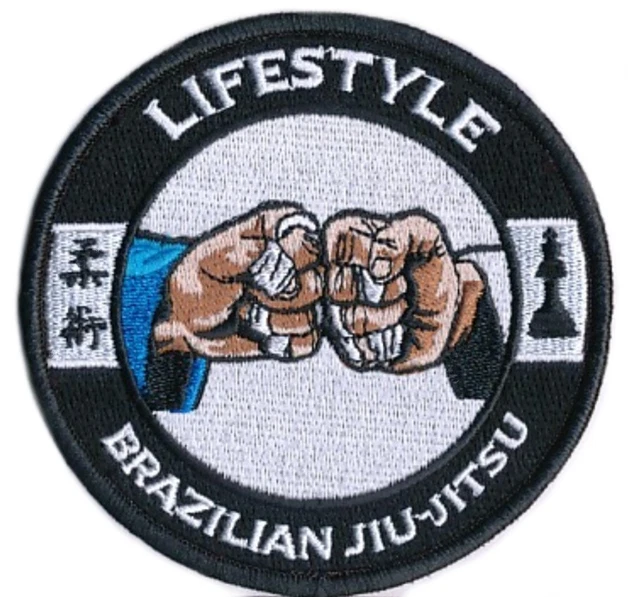 Patch à Repasser Jiu Jitsu Brésilien BJJ - Karma Patch - Gardez Ondoyant Grappin