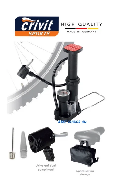 Crivit mini bike pump best sale