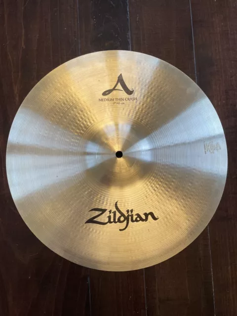 Zildjian A Series Medium Thin Crash Cymbal - 17 Inches