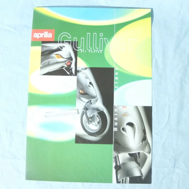 PER APRILIA  Gulliver 50 Business class BROCHURE DEPLIANT pubblicita catalogo