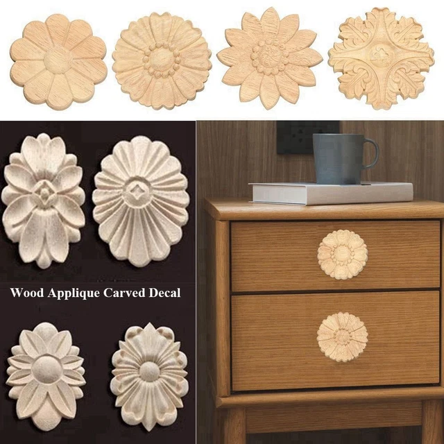 Multi-Styles Holzfiguren Kunst handwerk  Wand-Tür-Dekoration