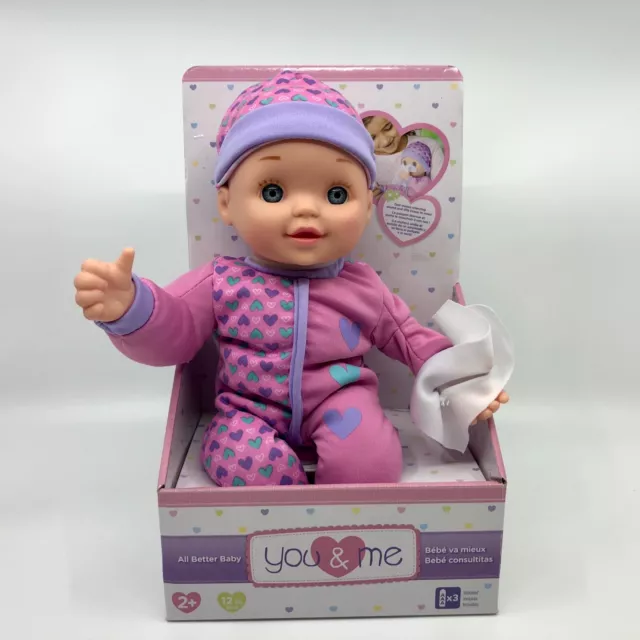 You & Me  Baby Doll ( Sneezing Doll - 12 inch) by toys R us - new