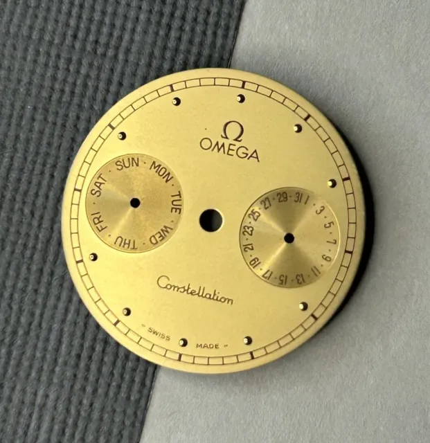 Omega Dial Quadrante Constellation Manhattan Ref 1444 1445 For 2977 25mm