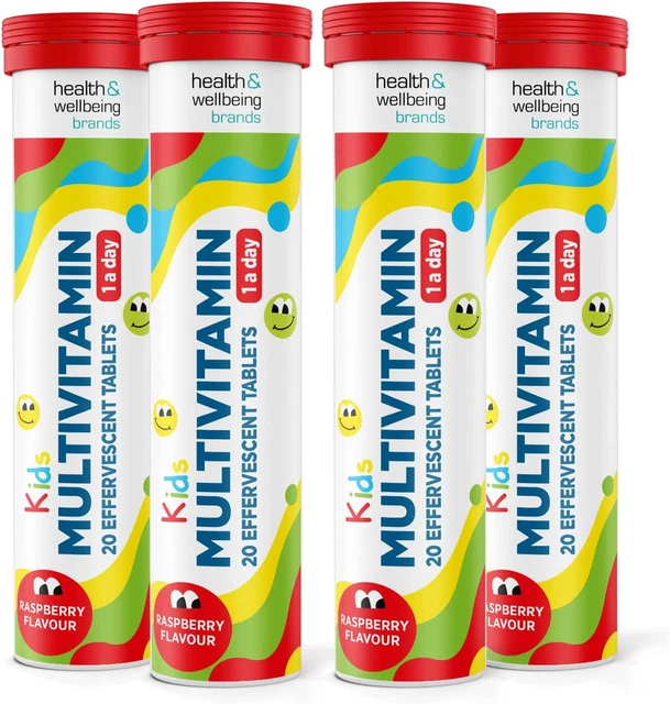 KIDS MULTIVITAMINS EFFERVESCENT - Multivitamin Tablets - Complete One a ...