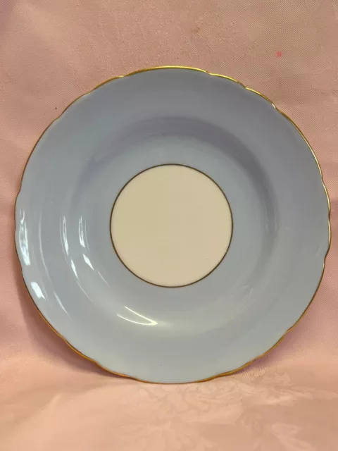 tuscan fine english bone china Tea Trio In Light Blue ✅ 1218 3