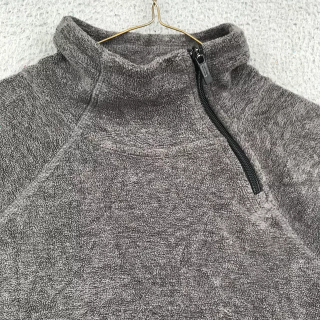 Calvin Klein Performance Sweater Adult Small Gray Assymetal 1/4 Zip 29106 3