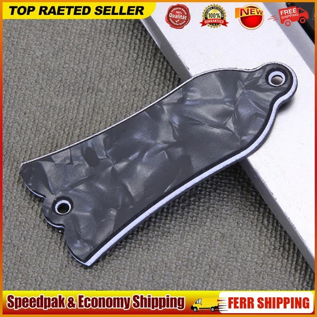2 Löcher Aluminiumlegierung Guitar Truss Rod Cover Glockenform passend für e-Git