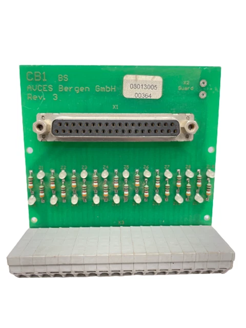 Probit Cb1 BS Avces Bergen Gmbh Révisée 3 08013005 00364 Interface Board Plc PCB
