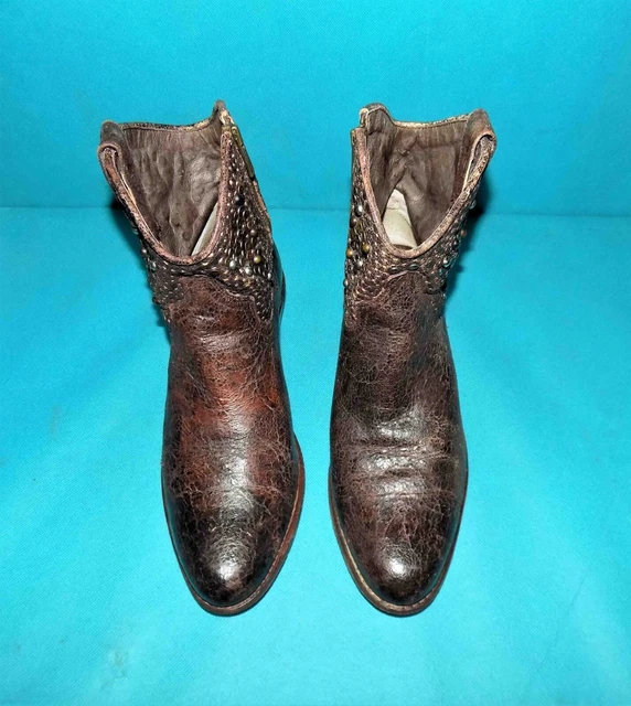 bottines boots SENDRA en cuir vieilli marron  pointure 39 EUR 2
