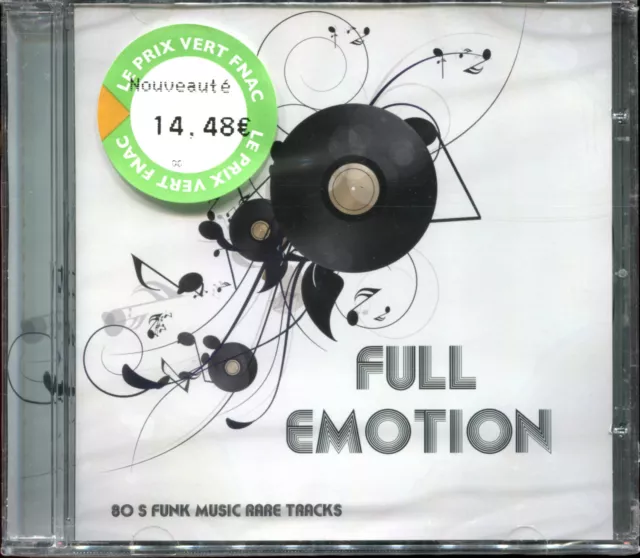 Full Emotion  - Cd Compilation Rare 80'S Boogie Funk  - New Sealed Neuf Cello
