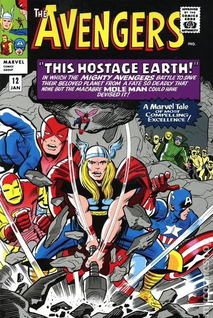 Mighty Marvel Masterworks The Avengers TPB #2B-1ST NM 2022 Stock Image