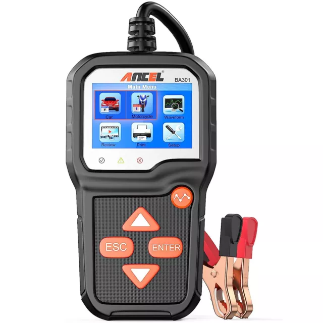 Ancel BA301 12V&6V Auto Batterietester KFZ OBD Diagnosegerät Testgerät Prüfer