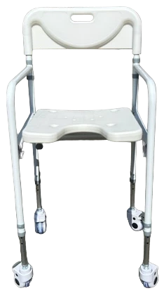 Sedia da Doccia con Ruote Pieghevole