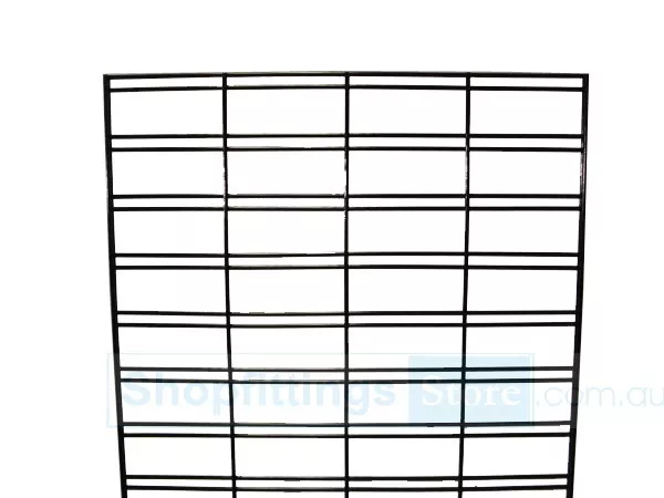 Gridmesh panel - wire grid mesh display stand, metal slatwall panel, slat wall 2