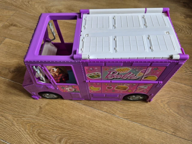 BARBIE FRESH N Fun Food Truck Van Playset £4.89 - PicClick UK
