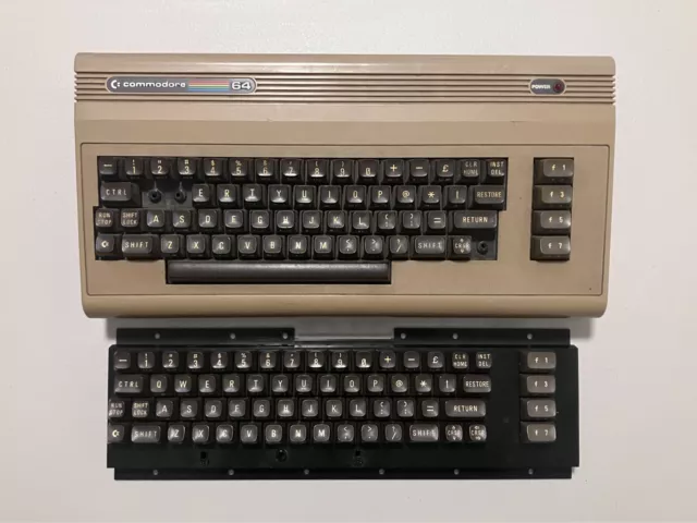 Commodore 64 Breadbin Longboard Computer + Spare Keyboard! (Retro/Vintage 8-bit)