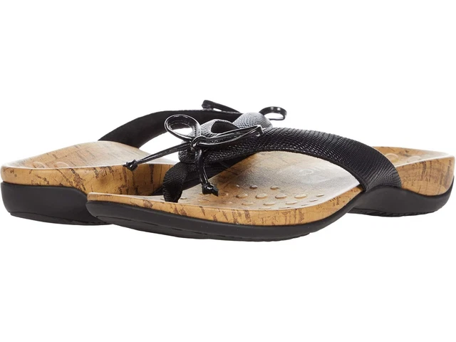 VIONIC WOMEN S CASSIE Black Sandals NW OB 11M 39.99 PicClick