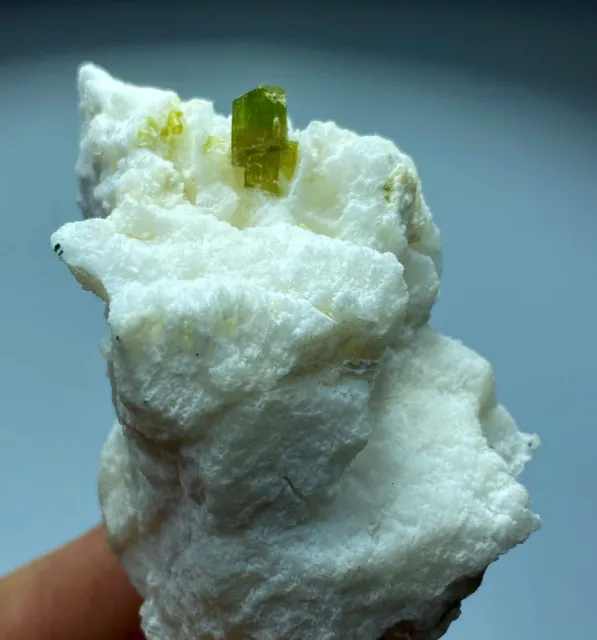 Natural Tourmaline Crystal With Feldspar Specimen From Afghanistan 310 Carats